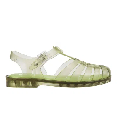 Melissa Possession Jelly Sandals Glass Green