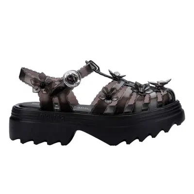 Melissa X Susan Fang Possession Platform Sandals In Black