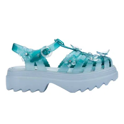 Melissa Women's Possession Platform Sakura X Susan Fang - Blue, Transparent Green In Black