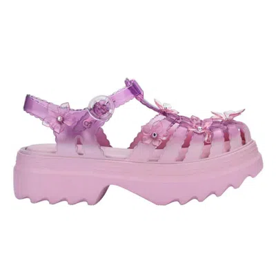 Melissa Women's Possession Platform Sakura X Susan Fang - Transparent Pink
