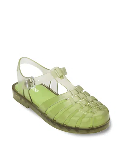Melissa Possession Jelly Sandals Glass Green