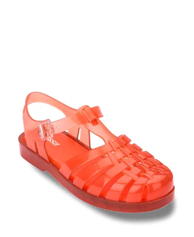 Melissa Possession Jelly Fisherman Sandal In Orange