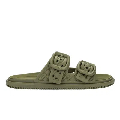 Melissa Women's Possession Slip - Matte Green In Brown