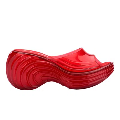 Melissa Women's Quantam Platform X Diesel - Transparent Red