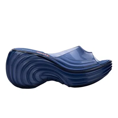 Melissa Women's Quantam Platform X Diesel - Dark Blue Transparent
