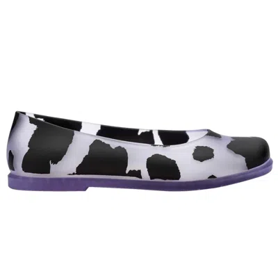 Melissa Women's Ruby Ballet Style Flat - Clear Black
