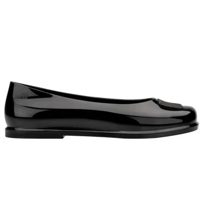 Melissa Women's Ruby X Marc Jacobs Ballet Style Flat - Black
