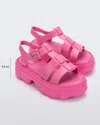 Melissa Woman Sandals Fuchsia Size 7 Rubber In Pink