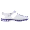 Melissa Possession Fisherman-inspired Jelly Sandal Women In Silver