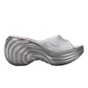 Melissa X Diesel Quantum Platform Sandals In White