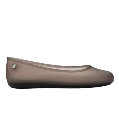 Melissa Women's Soft Ballerina Essential - Clear Brown In Green