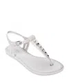 Melissa Solar Boho Ankle Strap Sandal In White