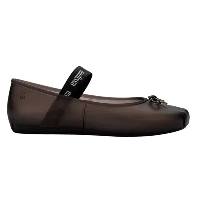 Melissa Women's Sophie Ballet Flat - Pearly Black
