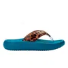 Melissa Women's Station Flip Flop - Blue In Blue