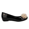 Melissa Women's Ultragirl Springtime Ballet Flat - Black