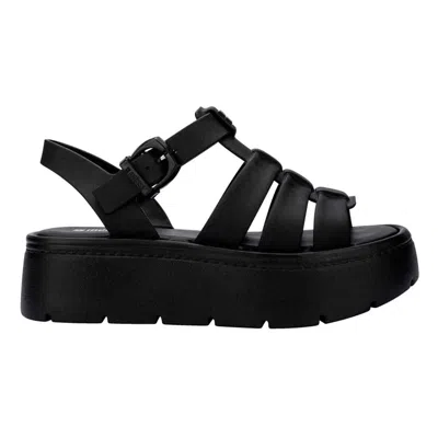 Melissa Up Platform Strap Sandals In Black