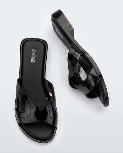 Melissa Women's Yacht Slide Sandal In Black