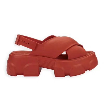 Melissa Women's Yura Sporty Platform Sandal - Red