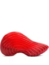 Melissa X Diesel Ad. Quantum Wave-pattern Sneakers In Red