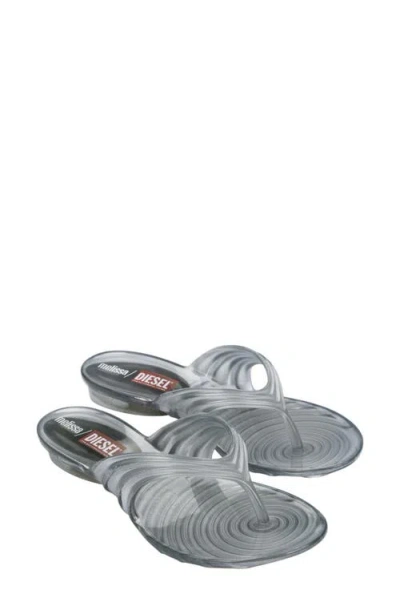 Melissa X Diesel Flip Flop In Transparent