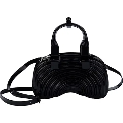 Melissa X Diesel Quantum Dome Shoulder Bag In Black