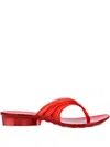 Melissa X Diesel Thong Flip-flops In Red