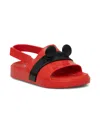 Melissa X Mickey And Friends Cloud Sandals In Red