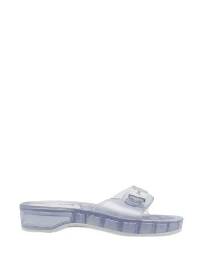 Melissa X Scholl Buckle-fastening Sandals In Gray