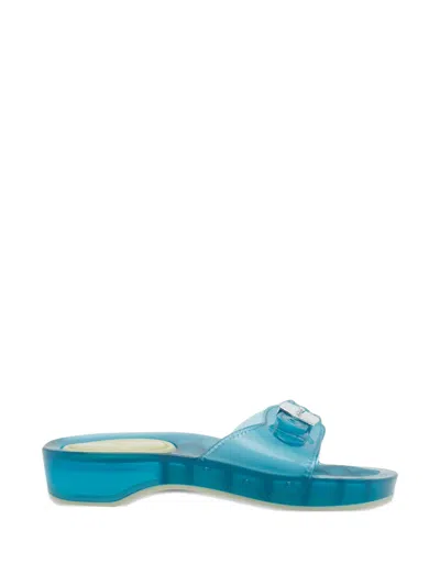 Melissa X Scholl Pescura Buckle-fastening Sandals In Blue