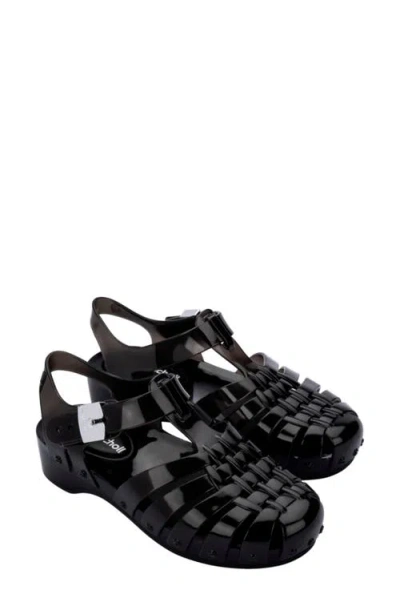 Melissa X Scholl Possession Pescura Ankle Strap Platform Fisherman Sandal In Black