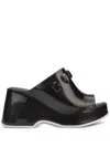 Melissa X Undercover Patty Stones Mules In Black