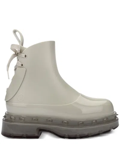 Melissa X Undercover Spikes Boots In Gray