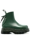 Melissa X Undercover Studded-detail Boots In Green