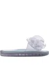 Melissa X Y/project Flower-embellished Slide Sandals