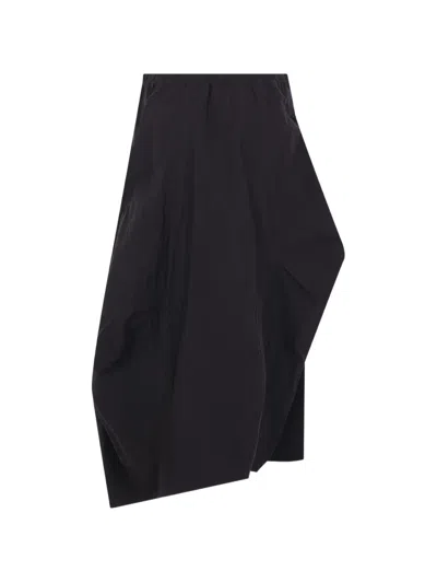 Melitta Baumeister Asymmetric Skirt In Black