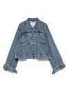 Melitta Baumeister Button-fastening Denim Jacket In Blue
