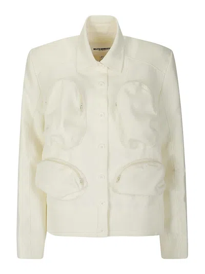 Melitta Baumeister Camisa - Beis In Beige