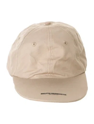 Pre-owned Melitta Baumeister Cotton Baseball Cap In Neutrals