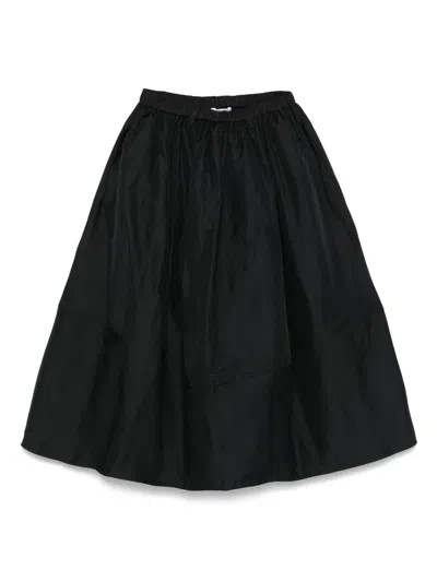 Melitta Baumeister Elasticated-waistband Skirt In Black