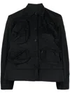 Melitta Baumeister Foam Taffeta Shirt In Schwarz