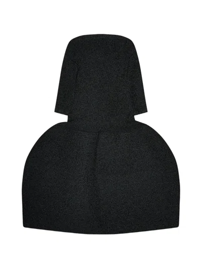 Melitta Baumeister Foamy Ball Dress In Black