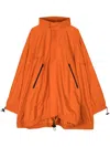 Melitta Baumeister High-neck Lightweight Jacket In Orange