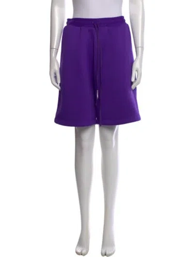 Pre-owned Melitta Baumeister Knee-length Shorts In Purple