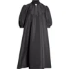 Melitta Baumeister Midi Bomber Dress In Black