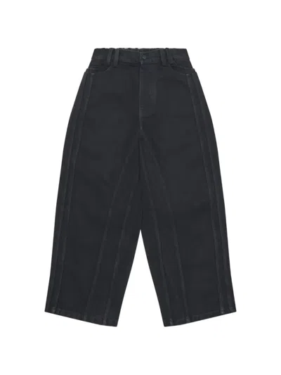 Melitta Baumeister Panelled Elasticated-waist Jeans In Black