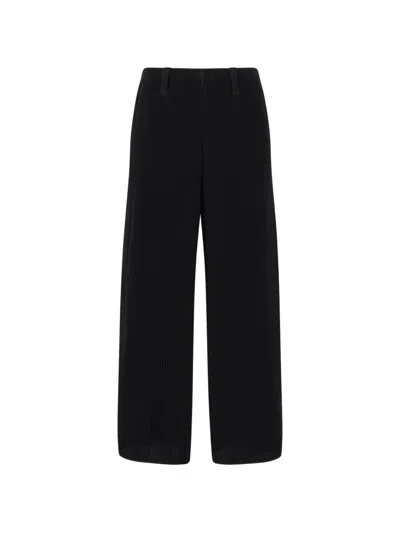 Melitta Baumeister Pleated Trousers In Black