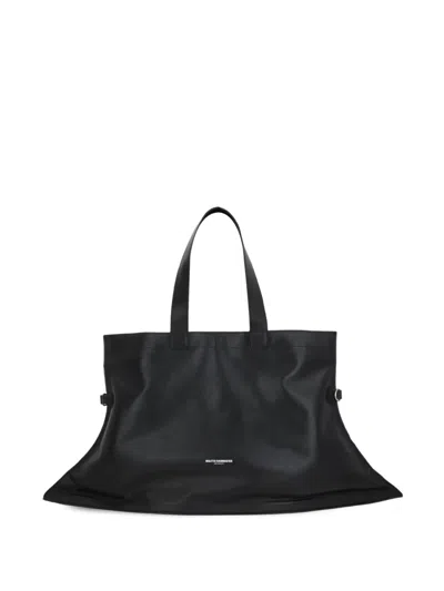 Melitta Baumeister Pointy Weekender Tote Bag In Black