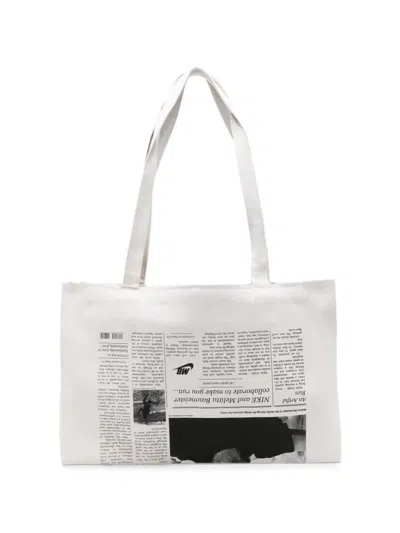 Melitta Baumeister Print Tote Bag In White