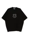 Melitta Baumeister Side-slit T-shirt In Black