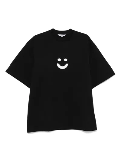 Melitta Baumeister Smiley T-shirt In Black